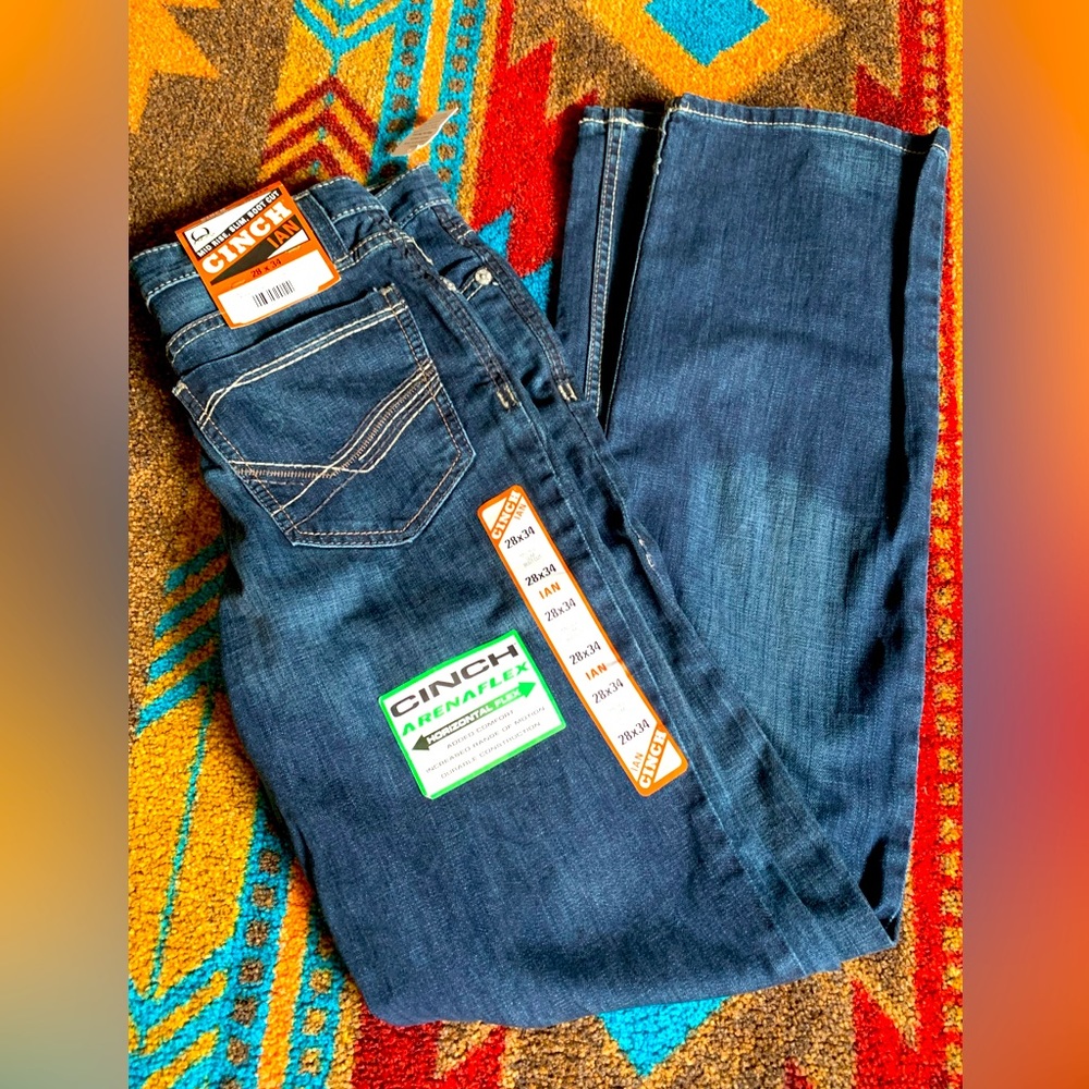 NWT Men’s Cinch Jeans 28x34